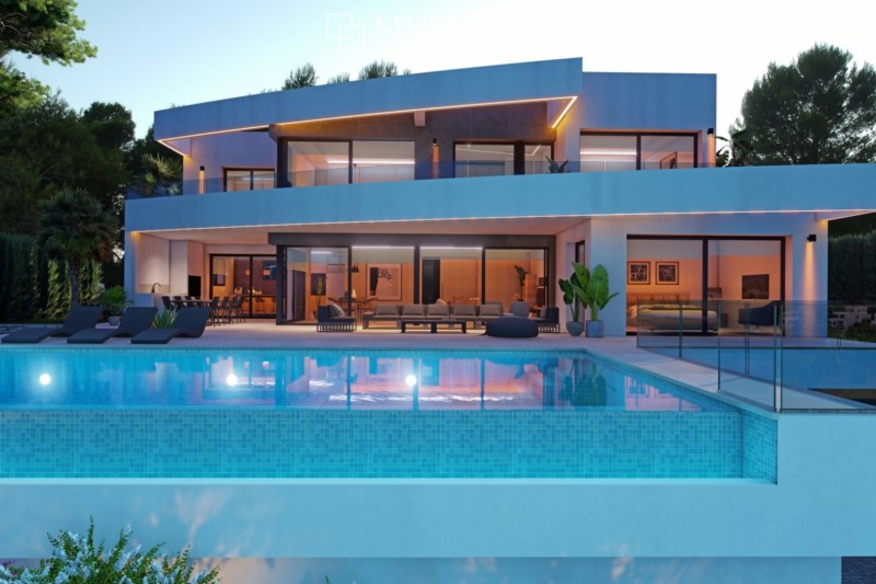 Moraira -Hermosa villa a poca distancia de las hermosas playas